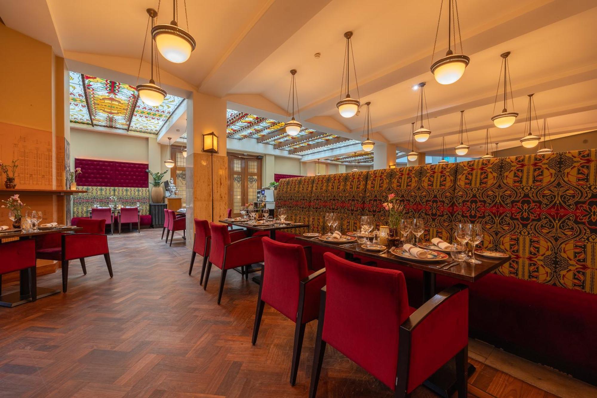 فندق جراند أمراث أمستردام المظهر الخارجي الصورة Interior of the restaurant